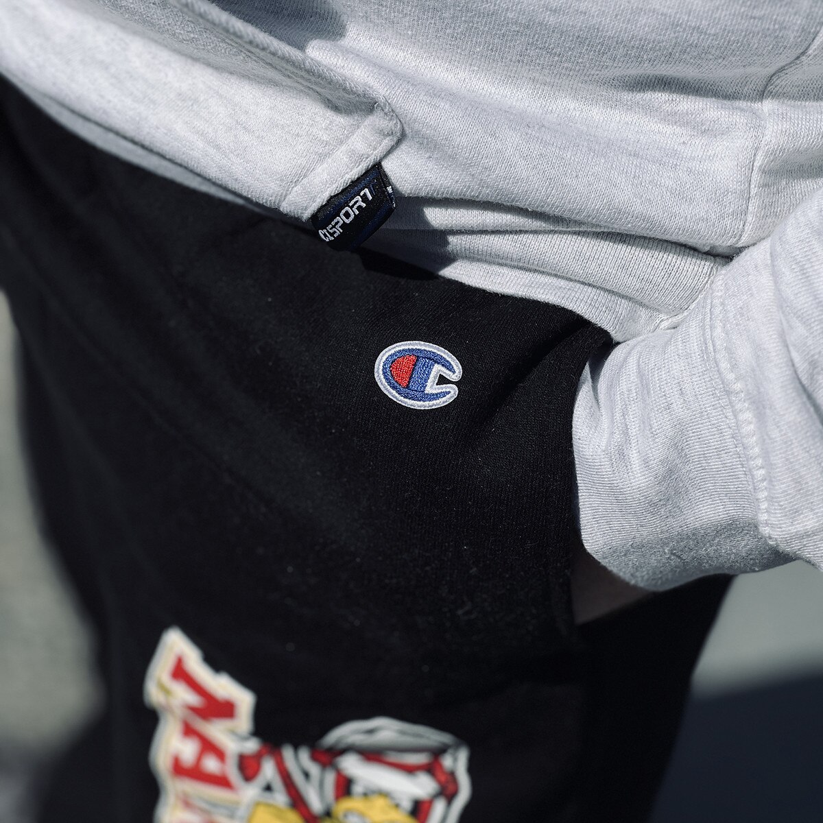 Champion® Cyclone Marching Band Cy Black Sweatpants